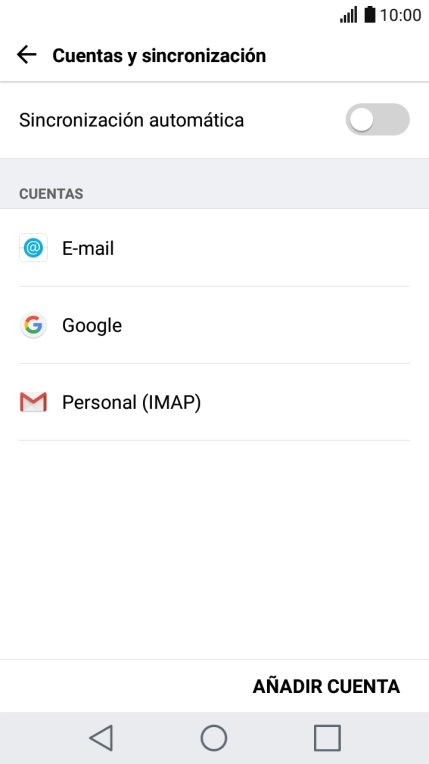 Pulsa el indicador junto a 