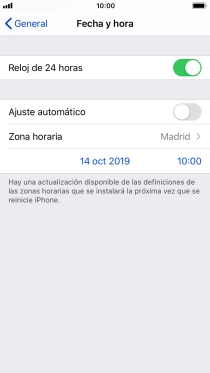 Pulsa el indicador junto a 