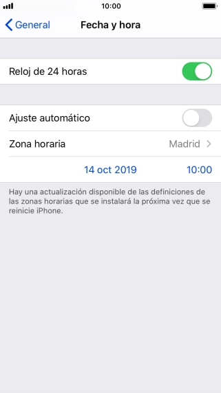 Pulsa el indicador junto a 