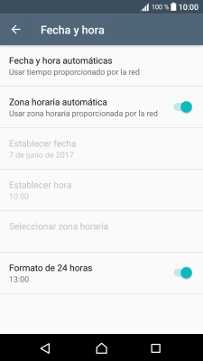 Pulsa la tecla de inicio para terminar y regresar a la pantalla de inicio.