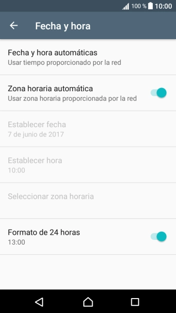 Pulsa la tecla de inicio para terminar y regresar a la pantalla de inicio.