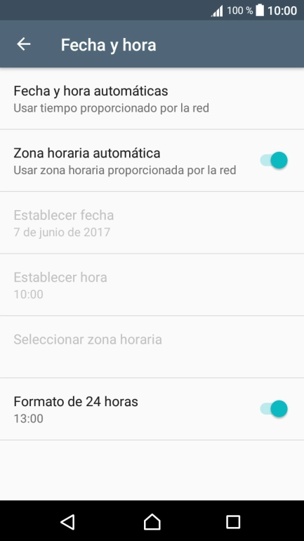 Pulsa la tecla de inicio para terminar y regresar a la pantalla de inicio.