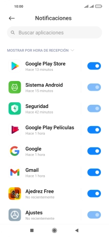 Pulsa la app deseada.