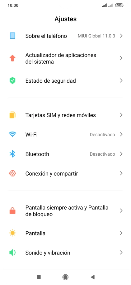 Pulsa Bluetooth.