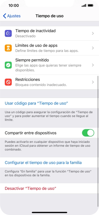 Pulsa el indicador junto a 