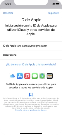 Pulsa Siguiente.