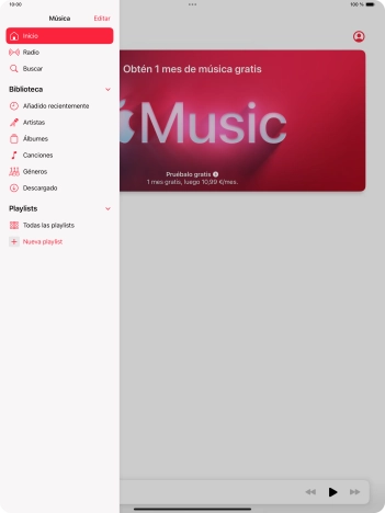 Pulsa Nueva playlist.