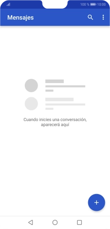 Pulsa el icono de nuevo mensaje.