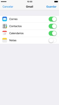 Si aparece en la pantalla esta imagen, tu cuenta de correo electrónico ha sido reconocida y configurada automáticamente. Sigue las indicaciones de la pantalla para introducir más información y terminar la configuración.