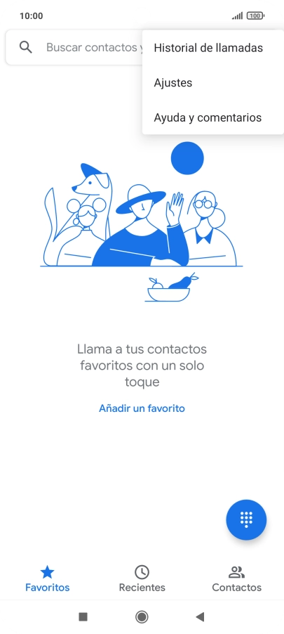 Pulsa Ajustes.