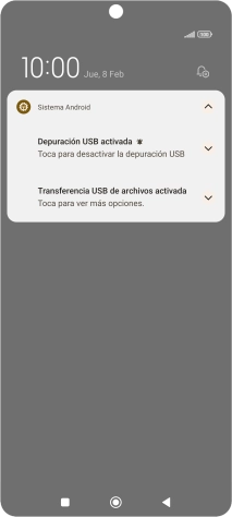 Pulsa Toca para ver más opciones..