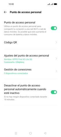 Pulsa la tecla de inicio para terminar y regresar a la pantalla de inicio.