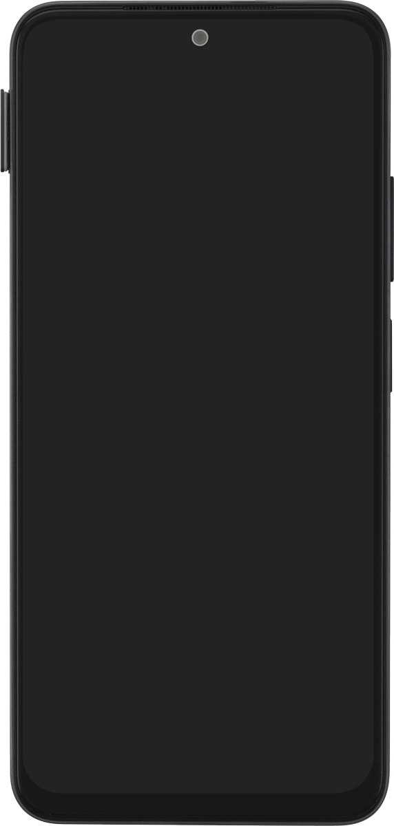 Retira el contenedor de tarjetas del teléfono.