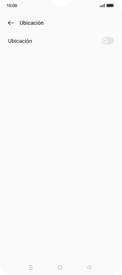 Pulsa el indicador para activar o desactivar la función.