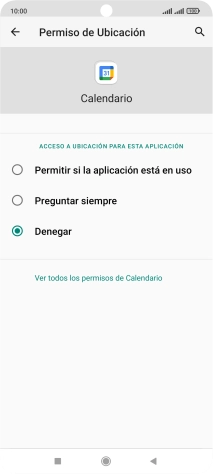 Pulsa el ajuste deseado.
