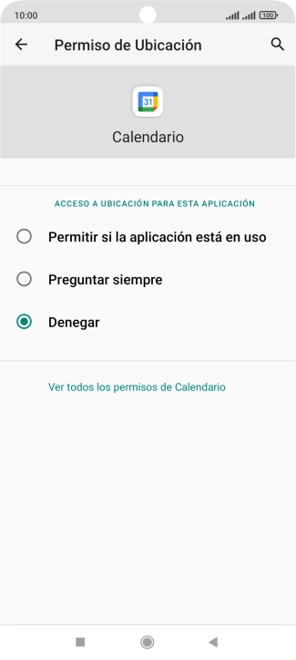 Pulsa el ajuste deseado.