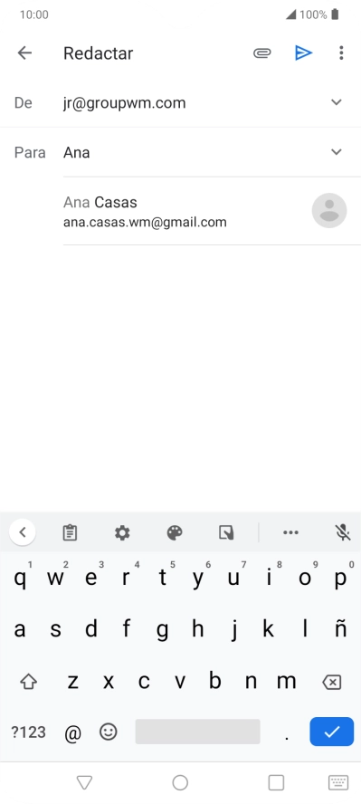 Pulsa el contacto deseado.