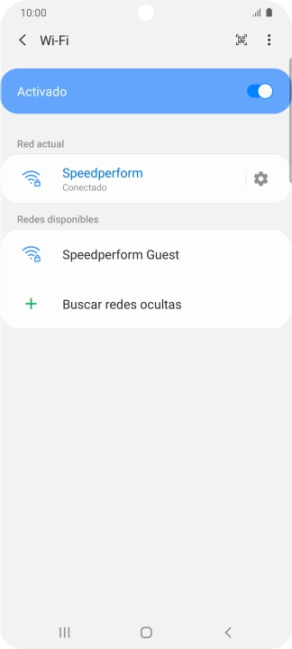 Pulsa la tecla de inicio para terminar y regresar a la pantalla de inicio.