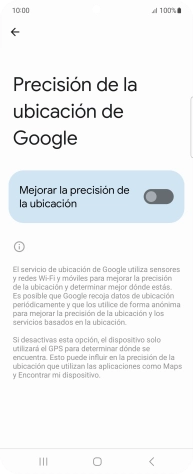 Pulsa el indicador junto a 