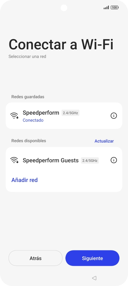 Pulsa Siguiente.