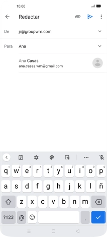 Pulsa el contacto deseado.