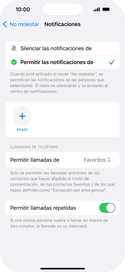 Pulsa la flecha hacia la izquierda.