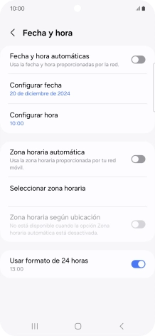 Pulsa el indicador junto a 