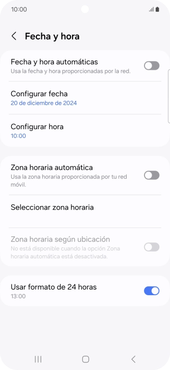 Pulsa el indicador junto a 