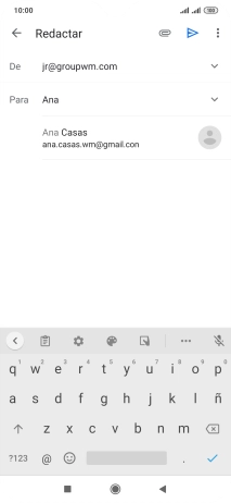 Pulsa el contacto deseado.