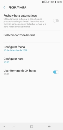 Pulsa el indicador junto a 