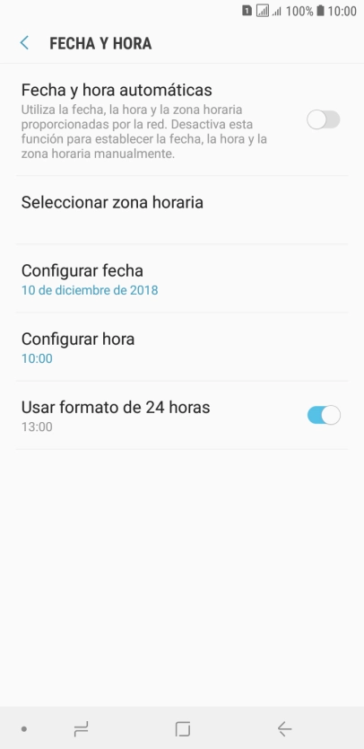 Pulsa el indicador junto a 