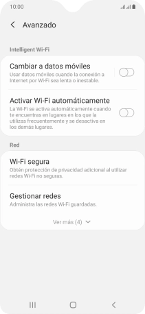 Pulsa la tecla de inicio para terminar y regresar a la pantalla de inicio.