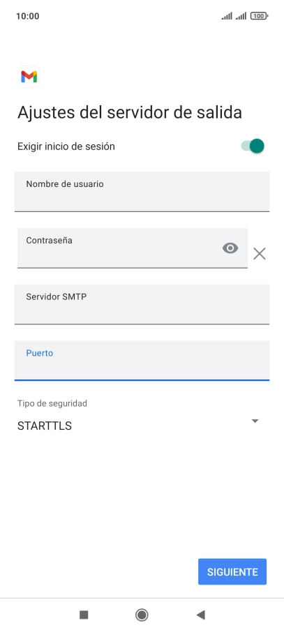 Pulsa la lista desplegable bajo 