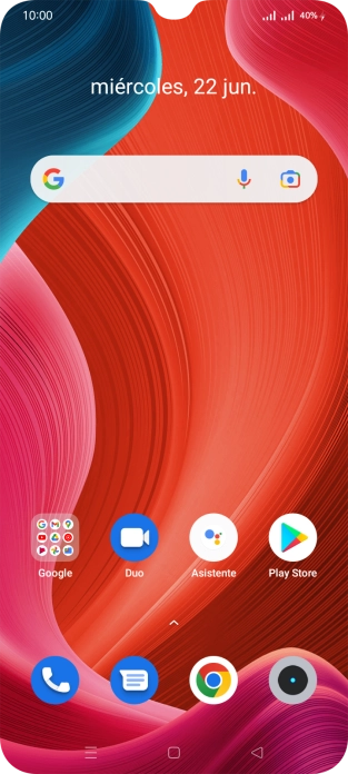 Cuando el icono de carga de batería aparece en la pantalla, el teléfono se está cargando.