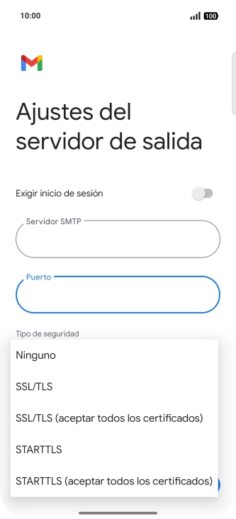 Pulsa SSL/TLS.