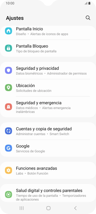 Pulsa Ubicación.