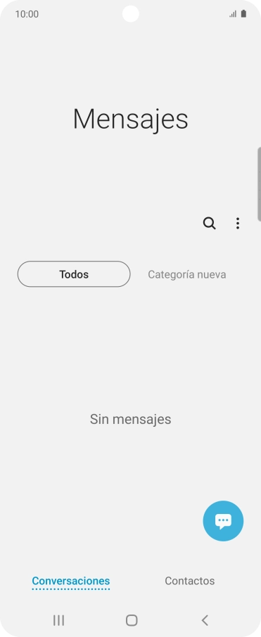 Pulsa el icono de menú.