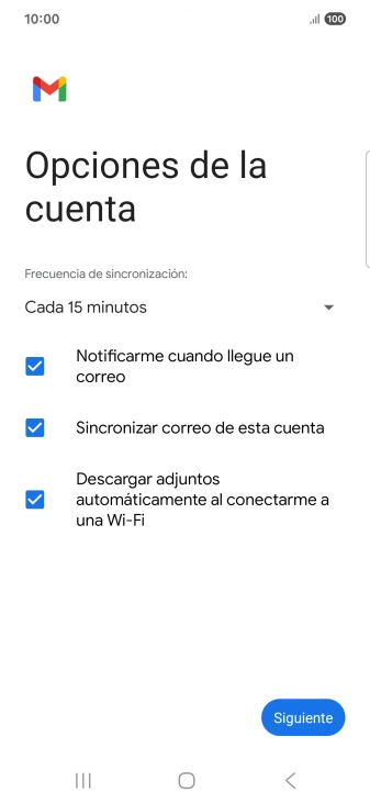 Pulsa la lista desplegable bajo 