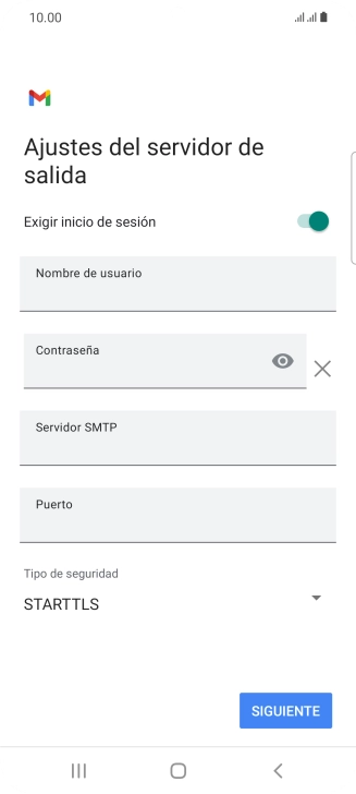 Pulsa el indicador junto a 