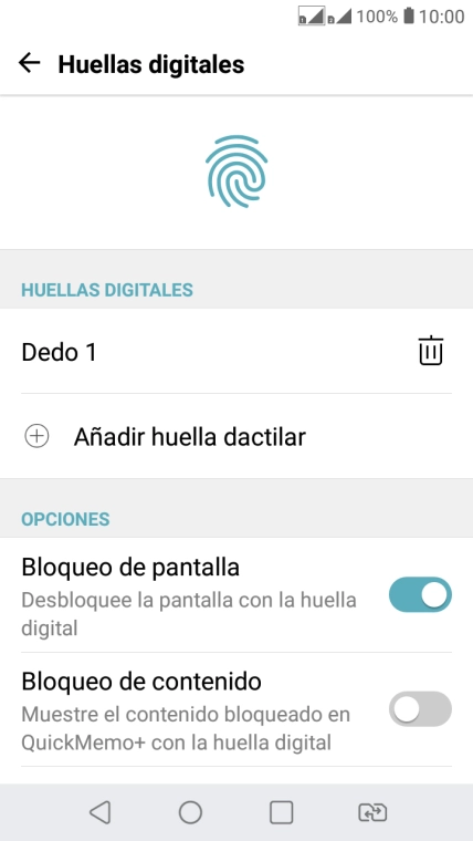 Pulsa la tecla de retroceso.