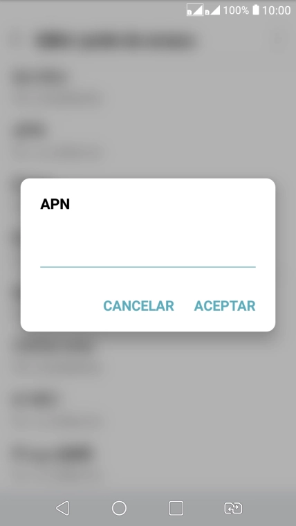 Introduce airtelwap.es y pulsa ACEPTAR.