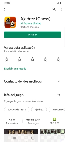 Pulsa la tecla de inicio para terminar y regresar a la pantalla de inicio.