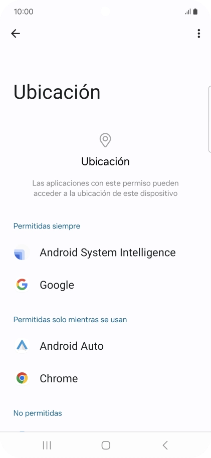 Pulsa la app deseada.