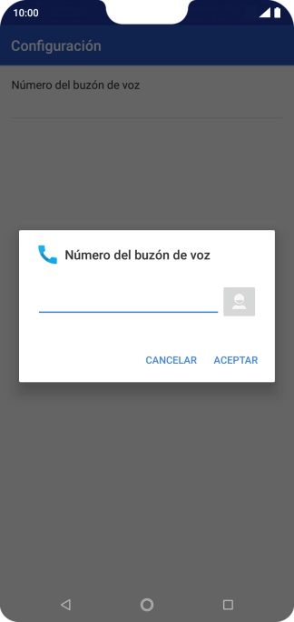 Introduce 22177 y pulsa ACEPTAR.