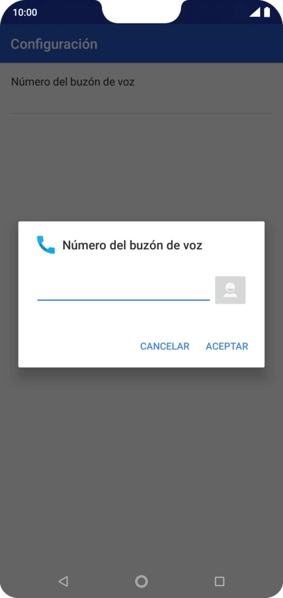 Introduce 22177 y pulsa ACEPTAR.