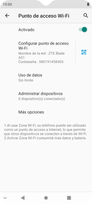 Pulsa la tecla de inicio para terminar y regresar a la pantalla de inicio.