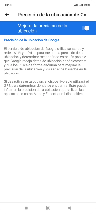 Si pulsas el indicador junto a 