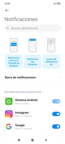 Pulsa la app deseada.