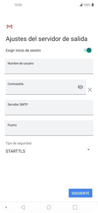 Pulsa el indicador junto a 