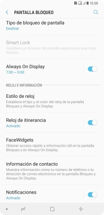 Pulsa Tipo de bloqueo de pantalla.